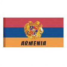 Флаг 90см*135см Армения (сетка)