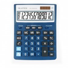 Калькулятор SKAINER синий, "SK-888XBL"