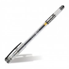 Ручка гелевая, Erich Krause, "G-Point" черная, 0,38 мм., прозрачный пластиковый корпус