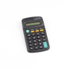 Калькулятор Alingar , 8 разрядов, 115*66*20 мм, черный, "KK-402"
