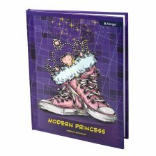 Дневник школьный Alingar, 1-11 кл., 48л., 7БЦ, ламинированный картон, поролон, глиттер,"Princess Style"