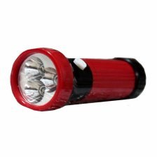 Фонарь "Ultraflash LED 3002-ТН", цвет красный, 3 LED, 1 реж, пластик., блистер