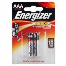 Батарейка Energizer MAX LR03-2BL