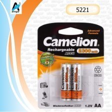 Аккумулятор Camelion R 6 2300mAh Ni-Mh BL-2 (24/384)