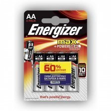 Батарейка Energizer MAX LR06-4BL