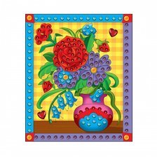 Мозайка из пайеток А4 "Цветы "