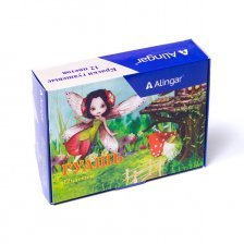 Гуашь Alingar карамельная, 12 цветов, 20 мл., картонная упаковка, "Фея"