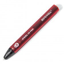 Ручка 3D Myriwell RP300A-U, пластик PCL/ABS/PLA - ассорти, красная, картонная упаковка