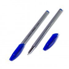 Ручка шариковая синяя TODAYS "Ball Polo Silver",  толщина линии 1мм (50шт)