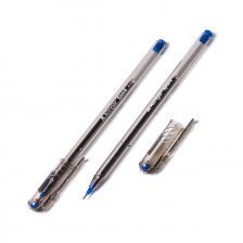 Ручка шариковая Alingar "Spark", 0,7 мм, синяя, игольчатый наконечник, шестигранный, тонированный, пластиковый корпус, картонная упаковка
