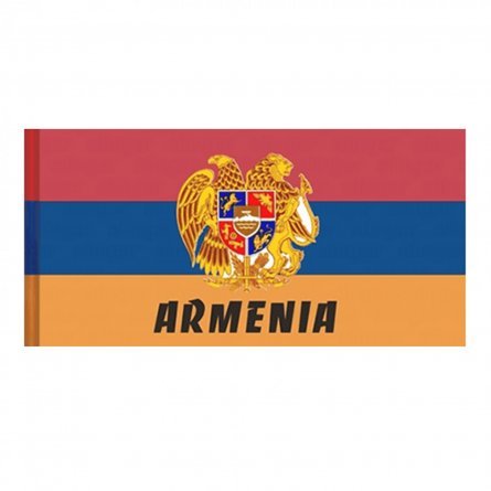 Флаг 90см*135см Армения (сетка) фото 1