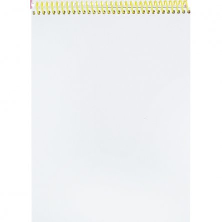 Скетчбук А4 20л., "Девушка с букетом", 200г/м2, Миленд, спираль, 7БЦ, глянц. ламинация, жёсткая подложка, акварельная бумага фото 2