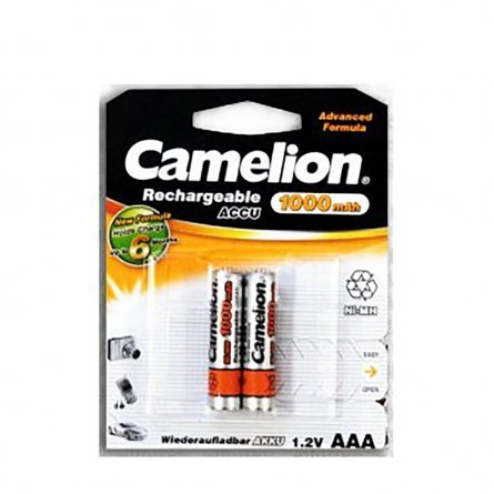 Аккумулятор Camelion R 3 1000mAh Ni-Mh BL-2 (24/480) фото 1