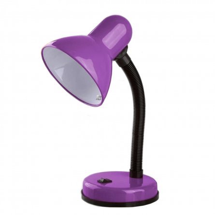 Светильник настольный "Camelion KD-301", цвет фиолетовый, 230V, 60W фото 1