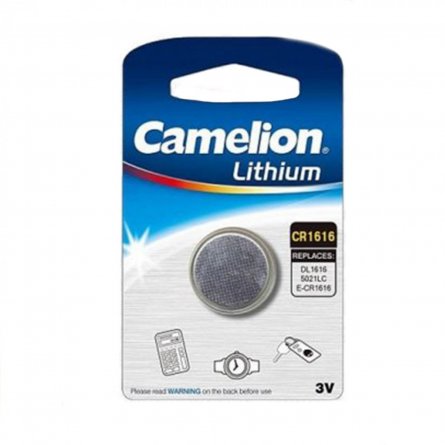 Батарейка-таб. Camelion CR 1616-1BL (1/10) фото 1