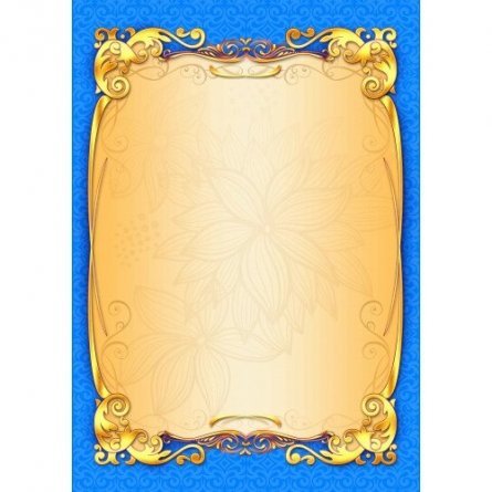Бланк рамки, А4, Квадра, мелованный картон фото 1