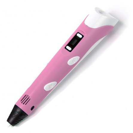 Ручка 3D Zoomi, ZM-052, пластик ABS/PLA - 3 цвета, розовая, подставка пластиковая под ручку, картонная упаковка фото 5