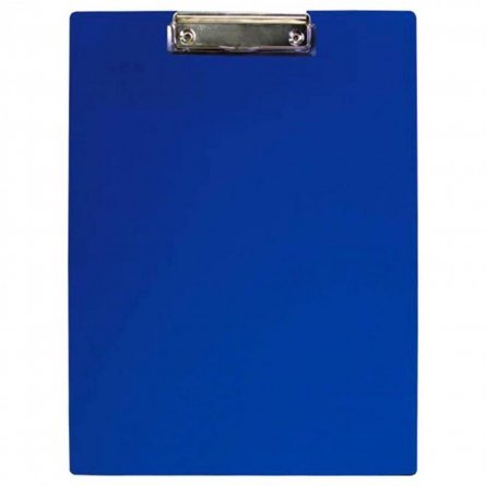 Планшет с зажимом ПВХ А4, с металическим зажимом светло-синий фото 1