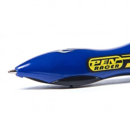 Ручка подарочная шариковая Alingar "Car-pen", 0,7 мм, синяя, автоматическая, фактурный, цветной, пластиковый корпус, картонная упаковка фото 3