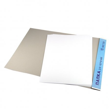 Папка для черчения А3 10л., Alingar , без рамки, мелованный картон,190 г/м2, "Современные технологии" фото 2