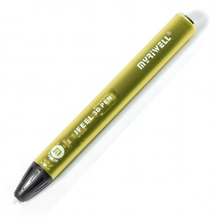 Ручка 3D Myriwell RP300A-U, пластик PCL/ABS/PLA - ассорти, желтая, картонная упаковка фото 1