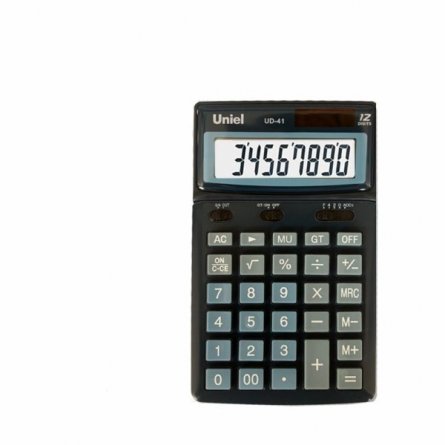 UD-41SB UNIEL Калькулятор (голубой) фото 1