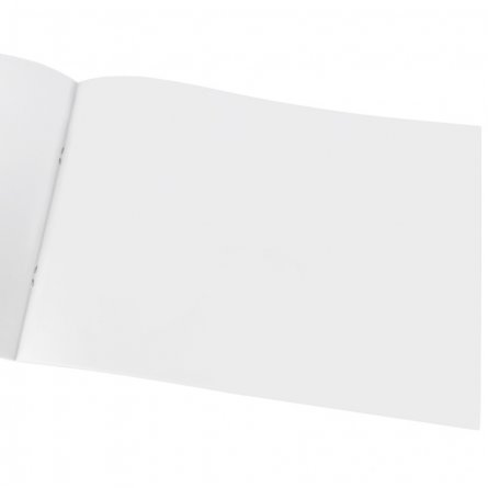 Альбом для рисования А4 20л., Проф-Пресс, скрепка,целюлозный картон обложка, тиснение лён, блок офсет, 100г/м2, "Геометрия узоров", 2 дизайна фото 3