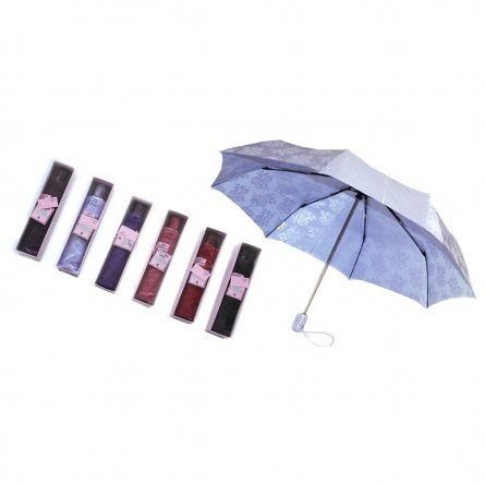 Зонт женский SPONSA, полный автомат в индивидуальной упаковке, цвета в ассортименте фото 1