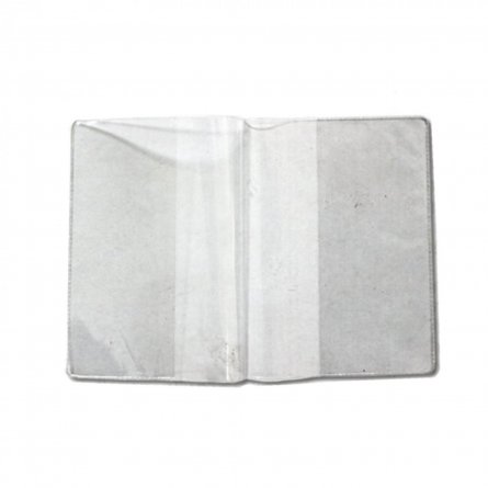 Обложка для паспорта, ПВХ, прозрачная, (0,10 мм) фото 1