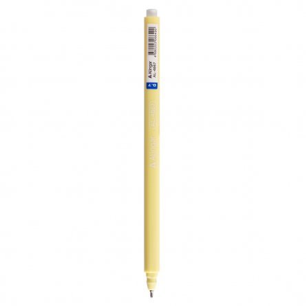 Ручка шариковая на масляной основе Alingar, 0,7 мм, синяя, игольчатый наконечник, круглый, цветной, пластиковый корпус, пластиковый стенд фото 5