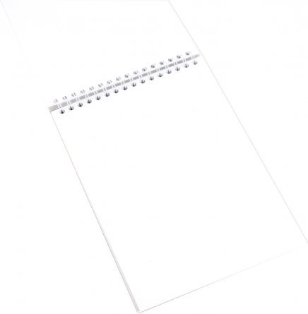 Скетчбук А5 60л., "Пуанты", 100 г/м2, Alingar, гребень, мелованный картон,, жёсткая подложка, офсет фото 3