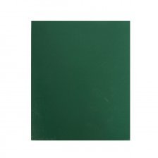 Тетрадь 48л., А5, клетка, Alingar, скрепка, бумвинил, зеленый