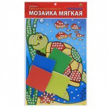 Мозаика мягкая Рыжий кот, А4, пакет с европодвесом, "Черепашка"