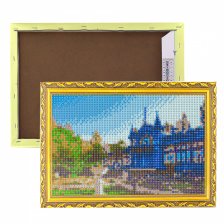 Алмазная мозаика Alingar, на подрамнике, ) 20х30 см, , " Галерея"