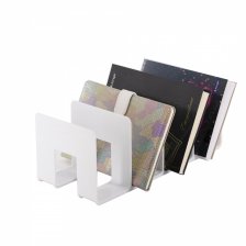 Подставка-органайзер д/книг, Alingar,пластик., неразборн.,белый цвет