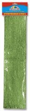 Бумага крепированная Апплика, 50х250 см, плотность 28 г/м2, перламутровая, 1 рулон, 1 цвет зеленый, пакет с европодвесом