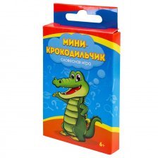 Командная, ролевая, игра, РЫЖИЙ КОТ, "Мини-крокодильчик", 32 карточки