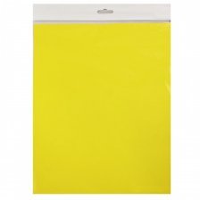 Бумага цветная Апплика, А4, тонированная, 10 листов, 10 цветов, упаковка ПЭТ, "Ярко-желтый"