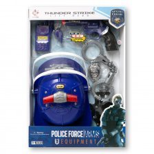 Набор "Дорожный патруль", пластиковое оружие и принадлежности полицейского
