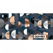 Конверт для денег Мир открыток "CASH ONLY", 168х83 мм