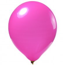 Шар воздушный пастель №12, розовый, 100шт/уп