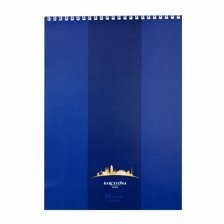 Блокнот А4 60л.Проф-Пресс, "Для конференций №3", ассорти на гребне,цвет.мелв. обл. блок-офсет