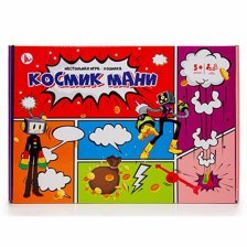 Игра-ходилка, Ракета "Космик Мани", 3+, коробка