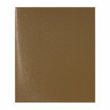 Тетрадь 48л., А5, клетка, Alingar "Brown Skin  metallic", скрепка, дизайнерский картон, тиснение, блок офсет, 100% белизна