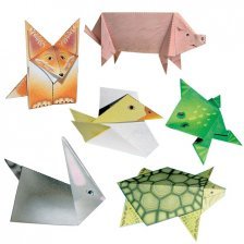 Набор фигурок-оригами Клевер, 215х225х18 мм, оригами, картонная упаковка, "Моё первое оригами. Ступень 2"