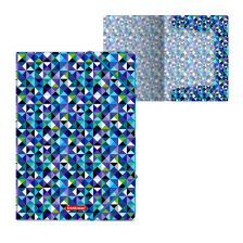 Папка на резинке ErichKrause , A4, 246х320х5 мм, 550 мкм, цветная, "Cubes"