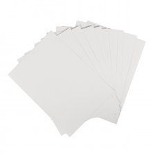 Картон белый Brauberg А4, немелованный, 100 листов, бумажная упаковка