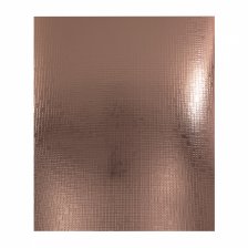 Тетрадь 48л., А5, клетка, Alingar "Gold  metallic", скрепка, дизайнерский картон, тиснение "лён", блок офсет, 100% белизна