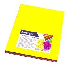 Материал для творчества фоамиран Alingar, А3, 2 мм, 10 цветов, ассорти, упаковка полиэтилен