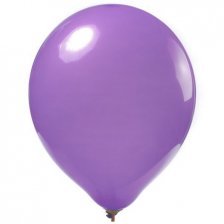 Шар воздушный пастель №12, фиолетовый, 100шт/уп